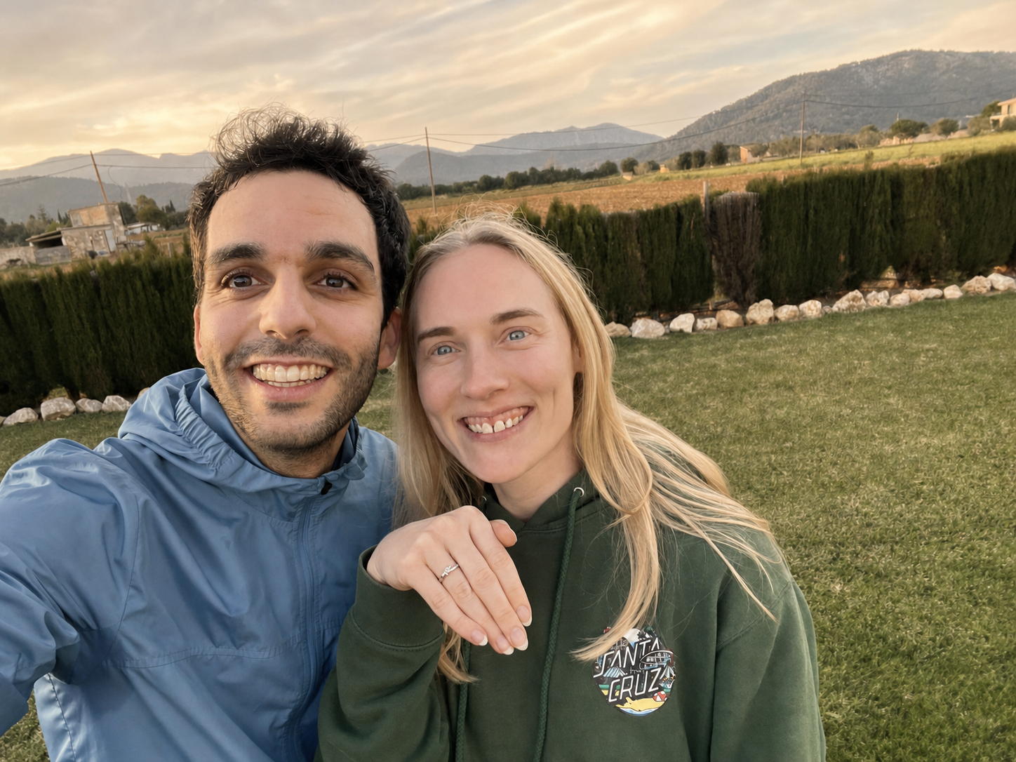Anna and Gabri together in Mallorca